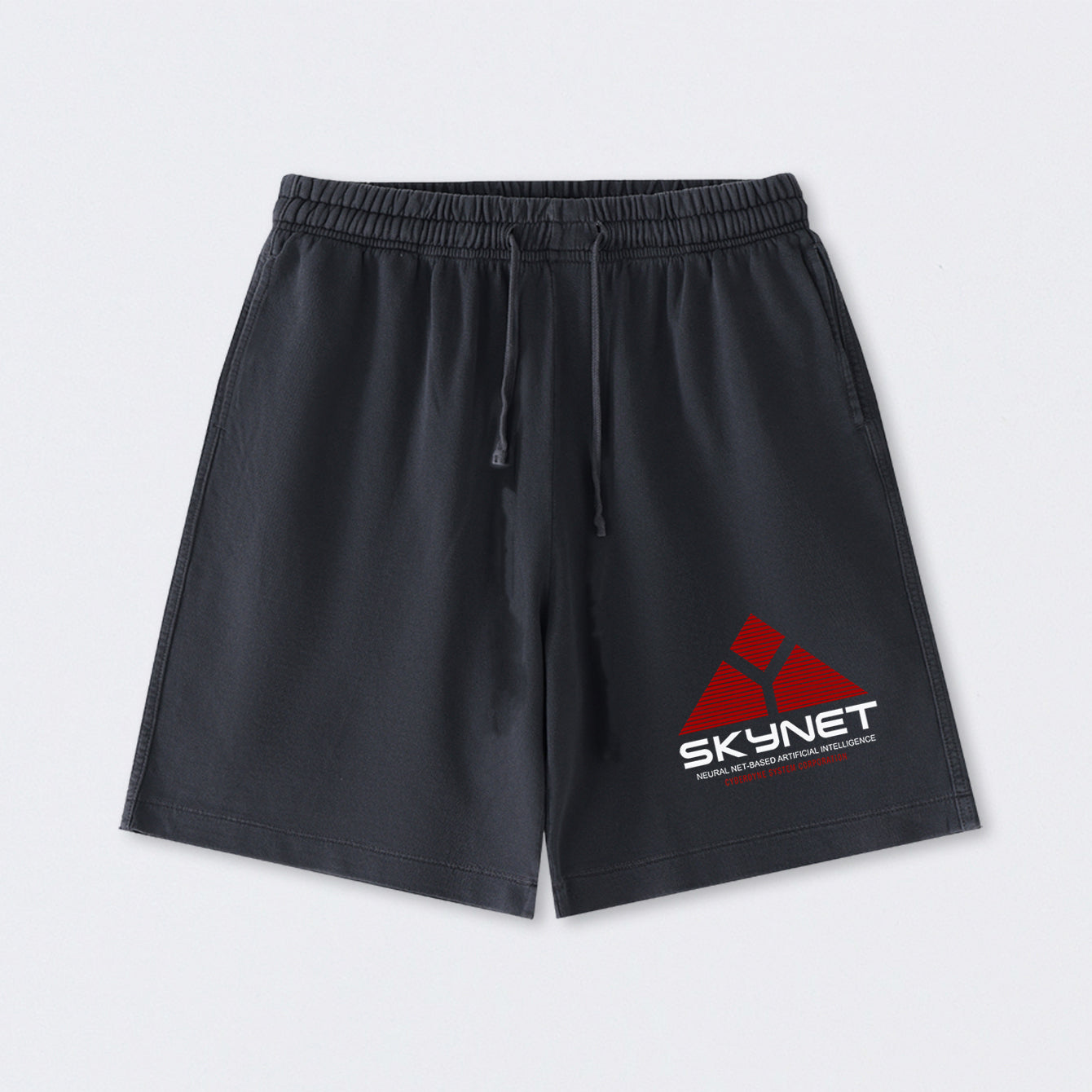 Skynet Neural Net Based Artificial Intelligence Washed Shorts