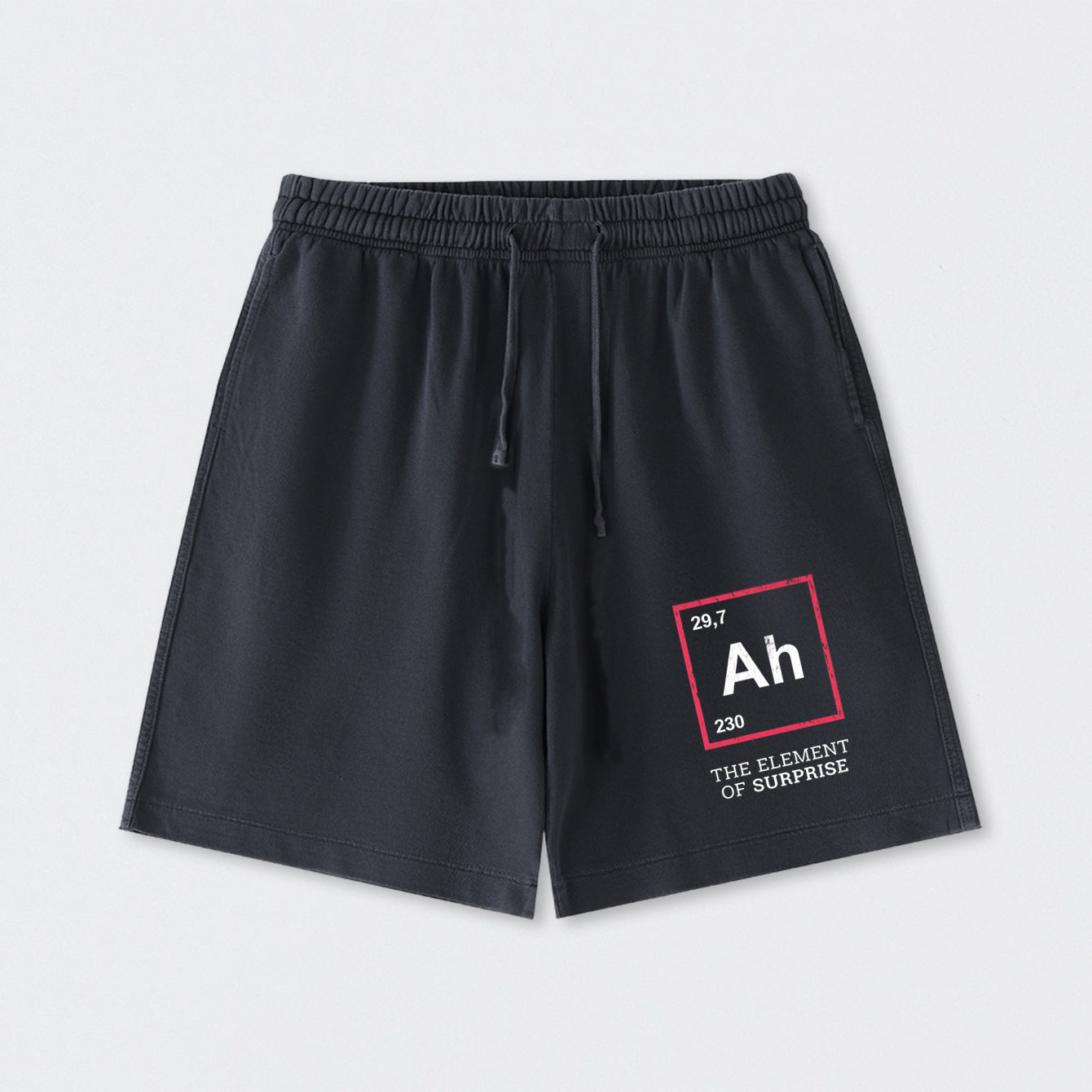 Ah! The Element Of Surprise Washed Shorts