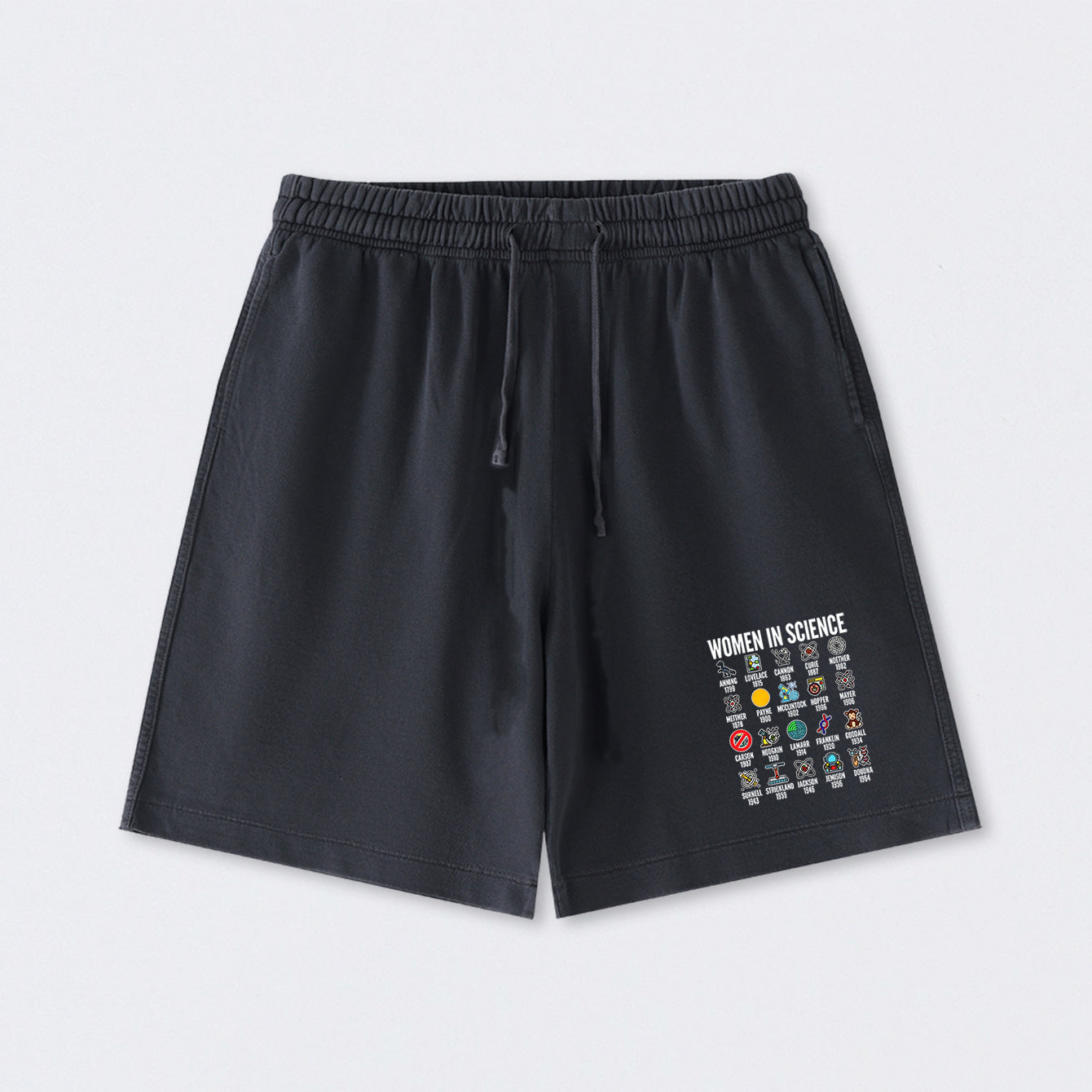Women in Science Washed Shorts