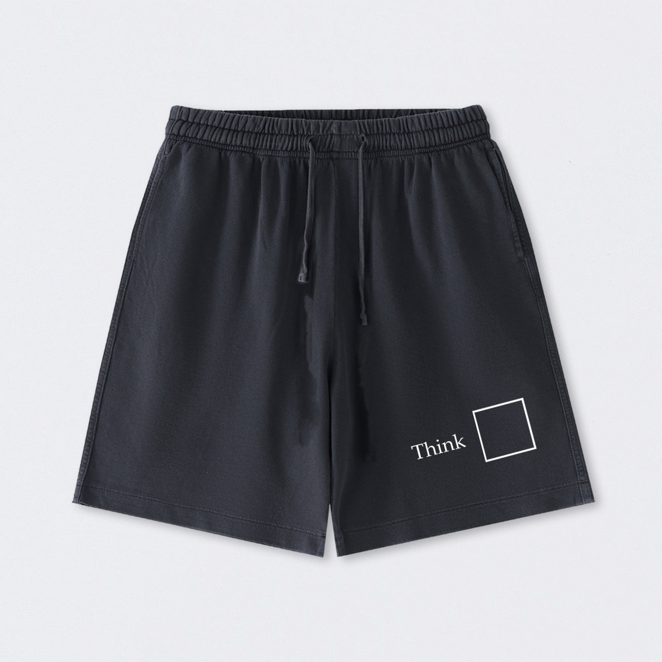 Think Outside the Box Washed Shorts