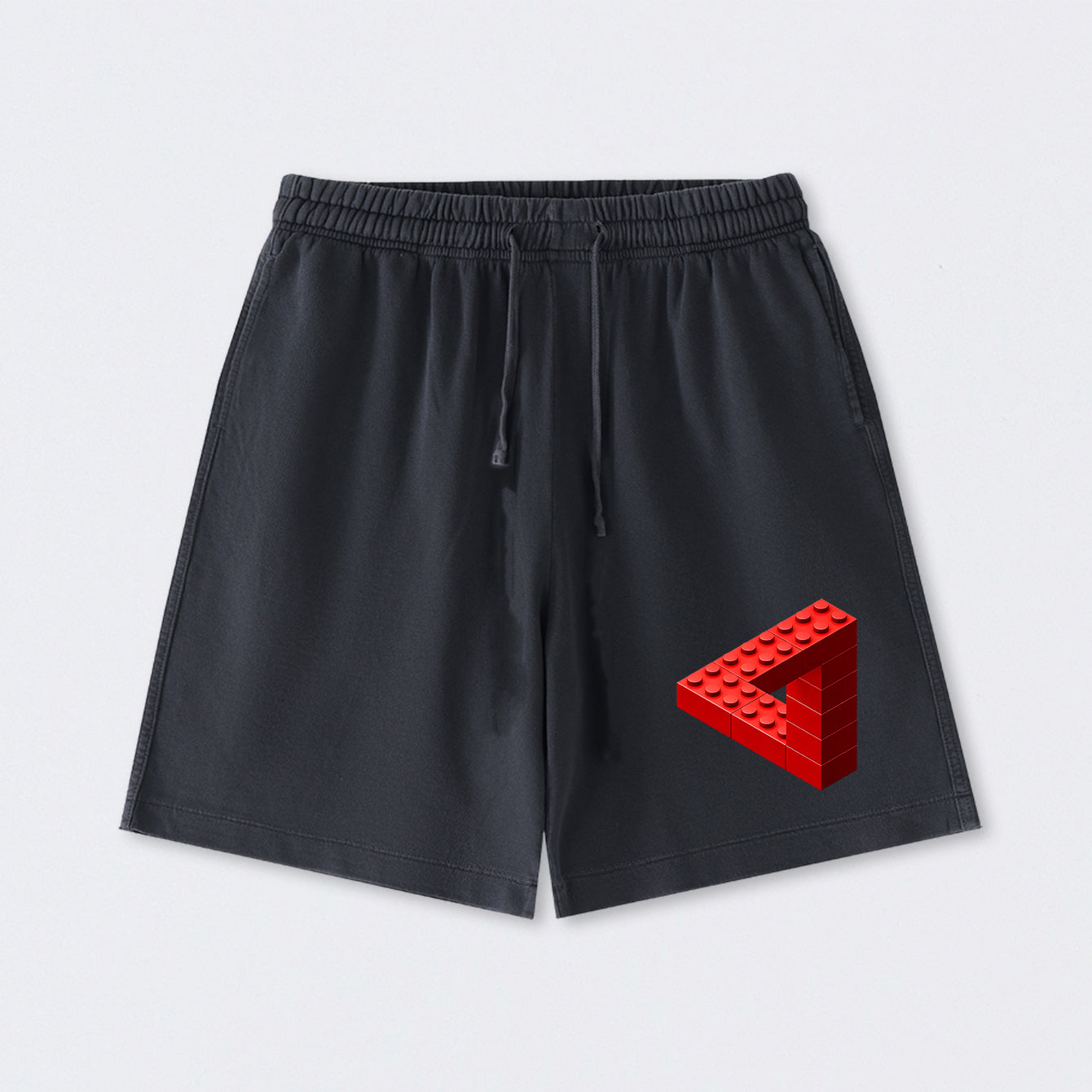 Escher Toy Bricks Washed Shorts