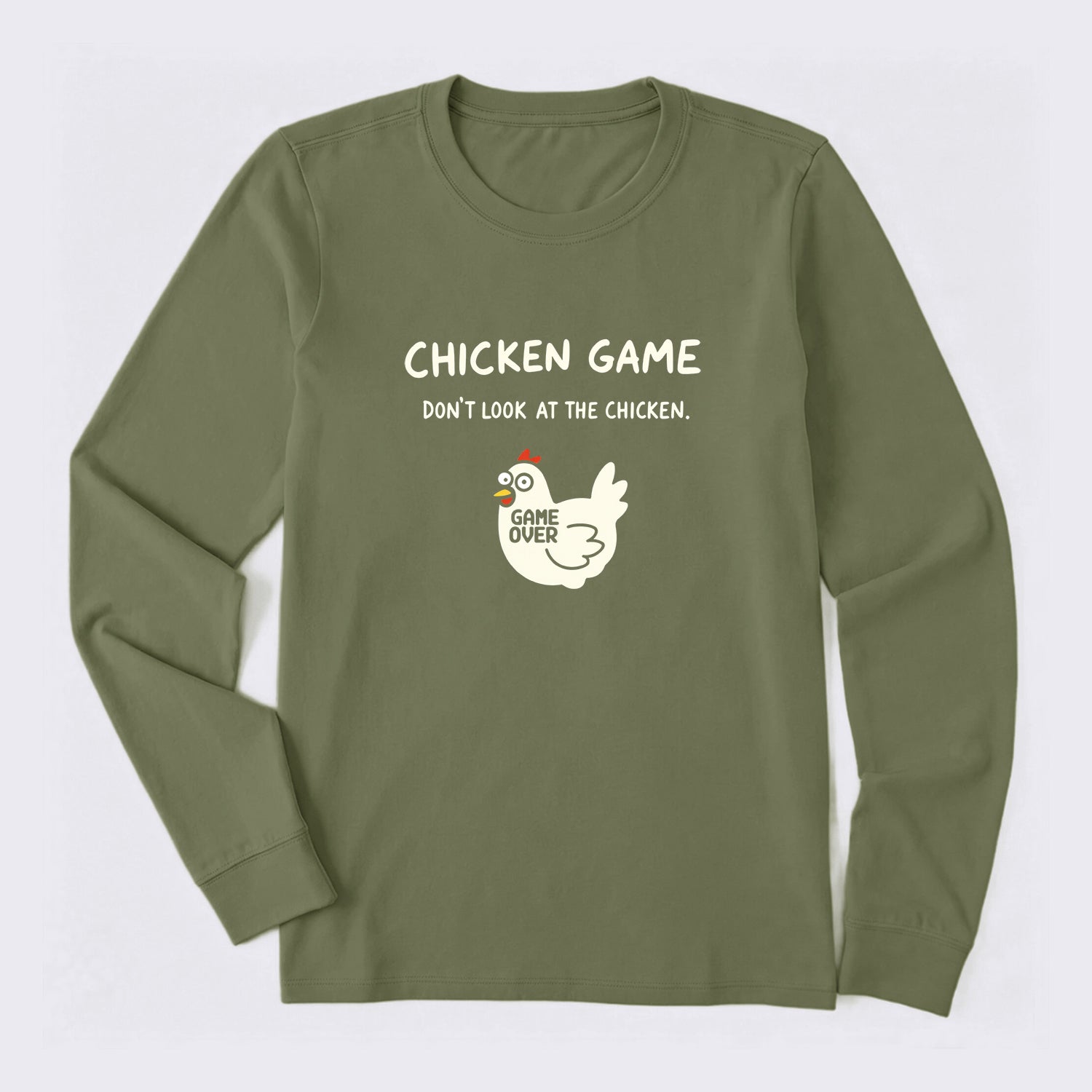 Chicken Game Long Sleeve T-Shirt