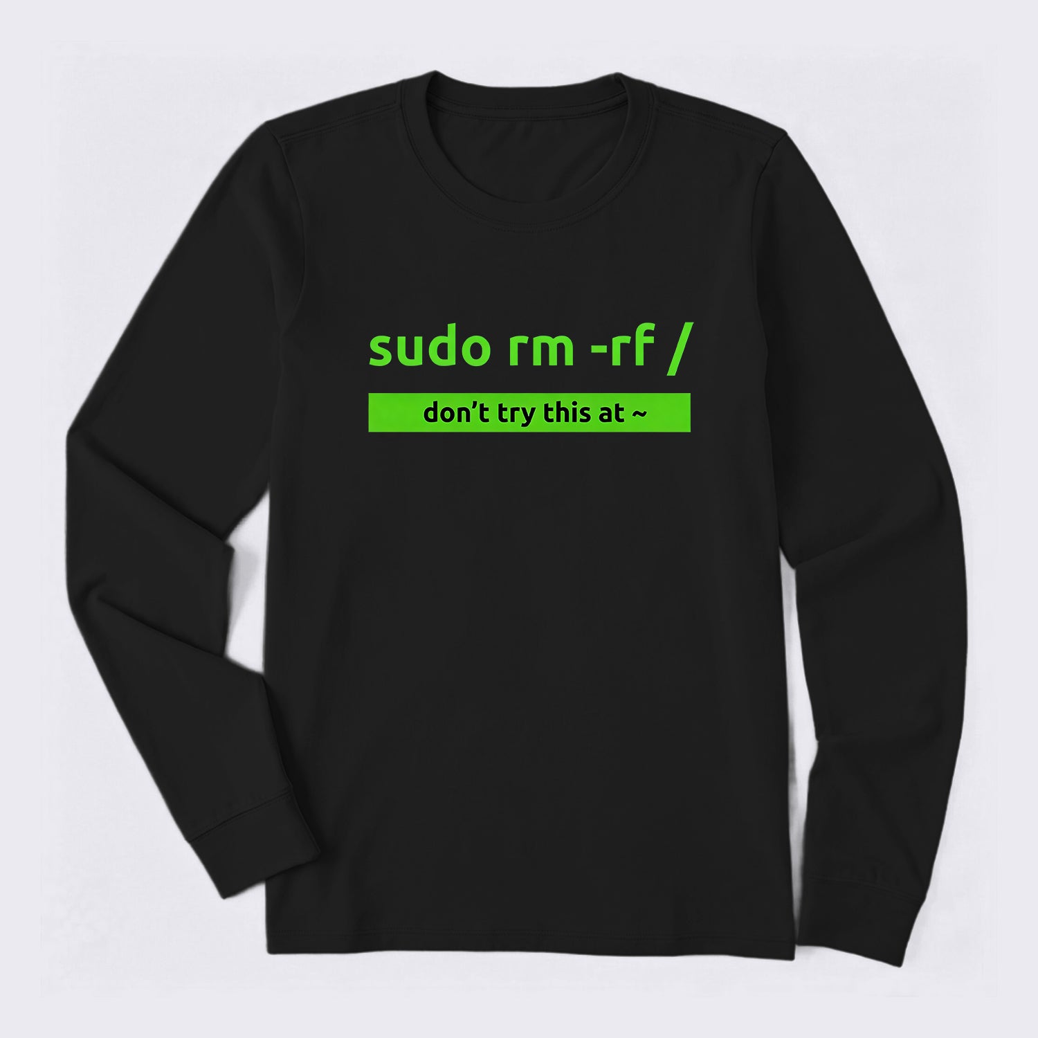 Sudo Linux Programming Command Long Sleeve T-Shirt