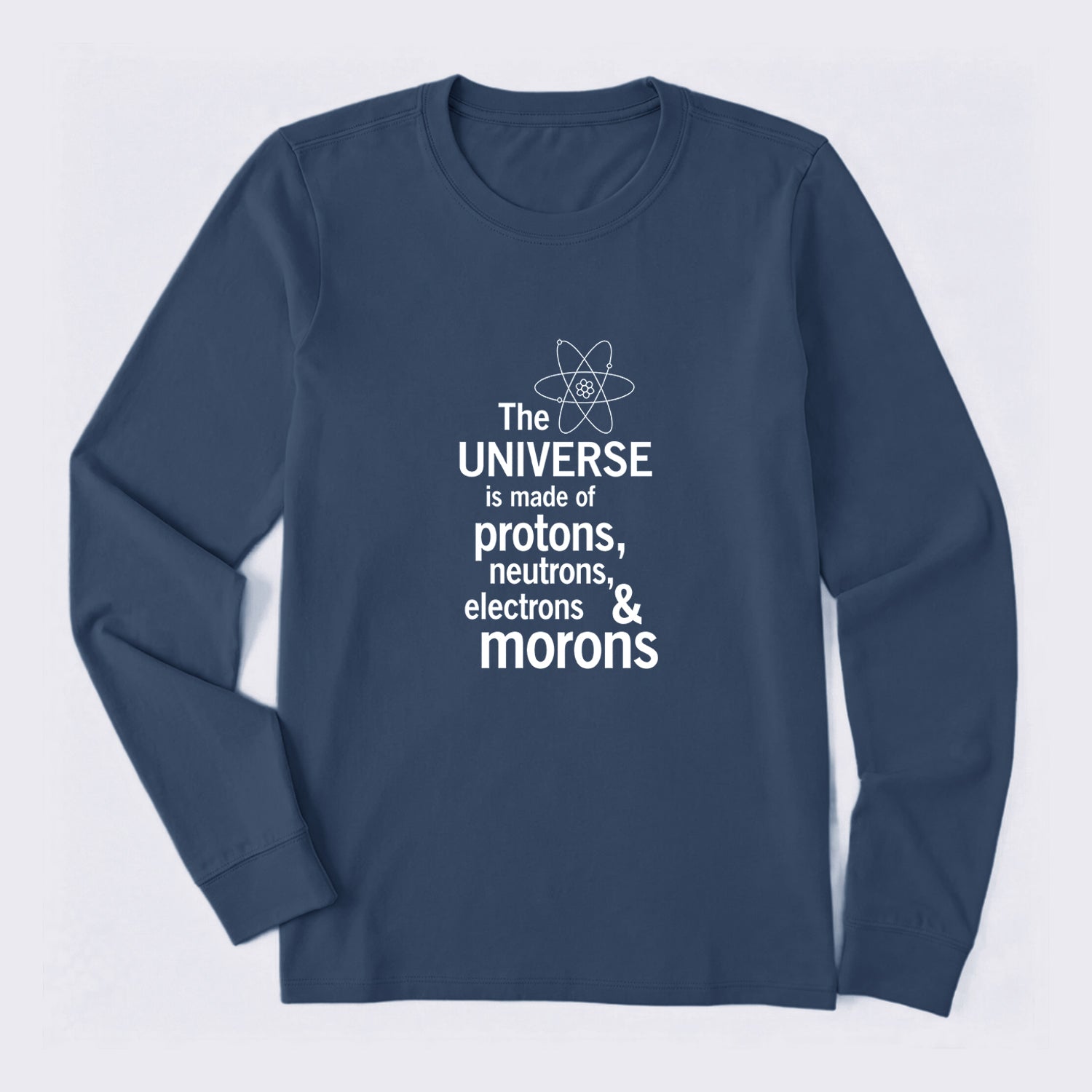 The composition of the universe Science Long Sleeve T-Shirt