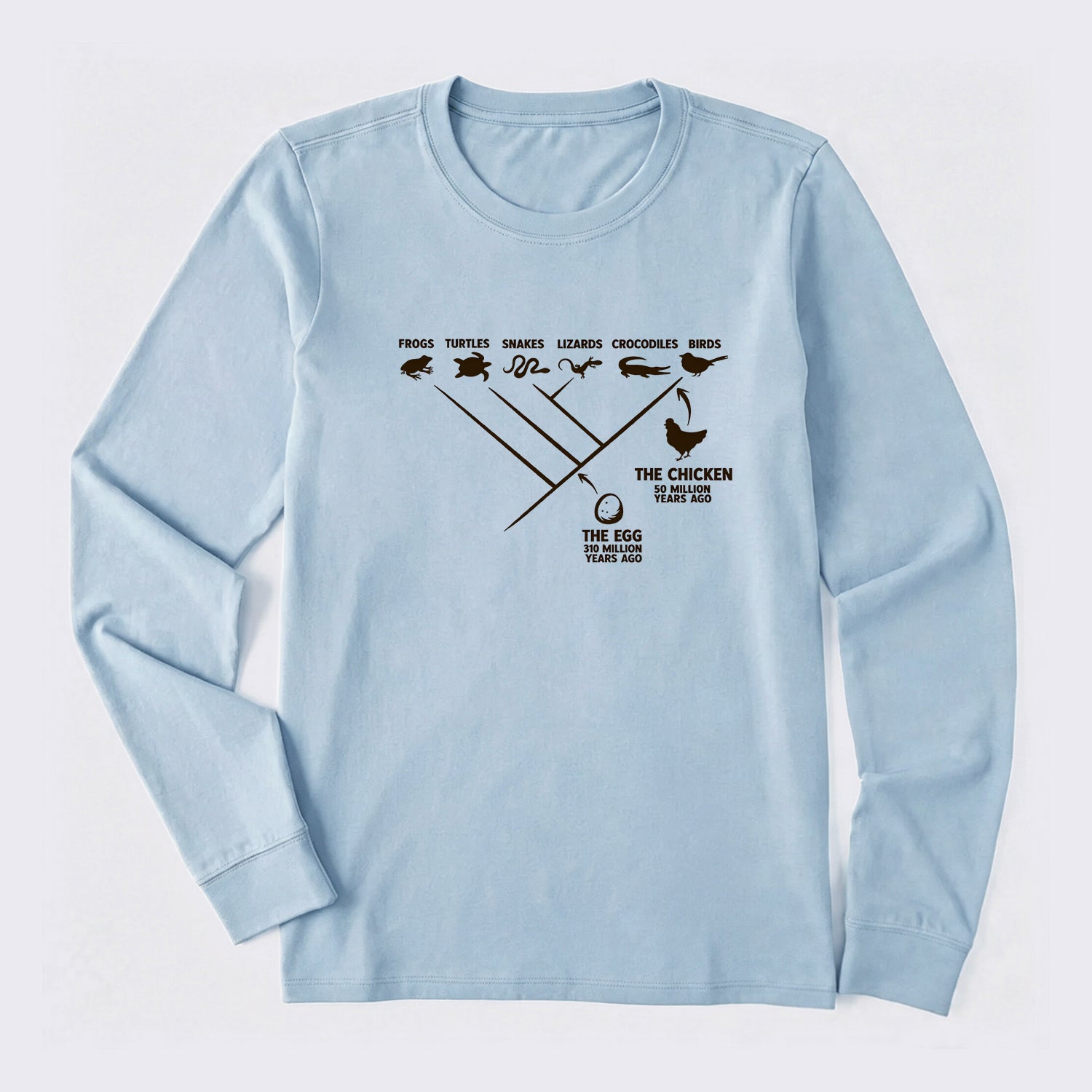 The Chicken And The Egg Long Sleeve T-Shirt