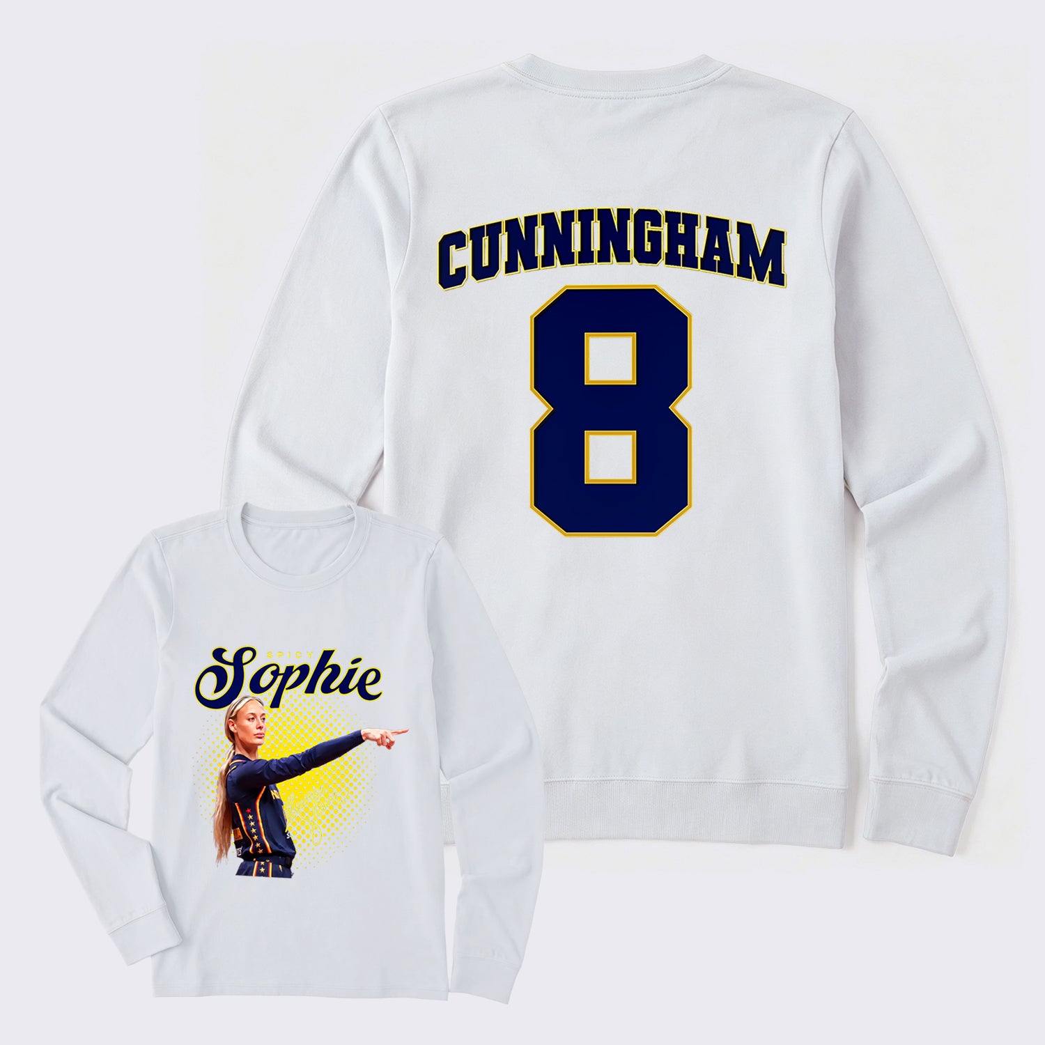 Sophie Cunningham Basketball Fan Gift Vintage Graphic Long Sleeve T-Shirt