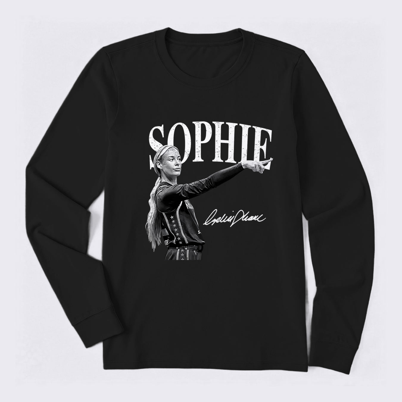 Sophie Cunningham Point God Bella Long Sleeve T-Shirt