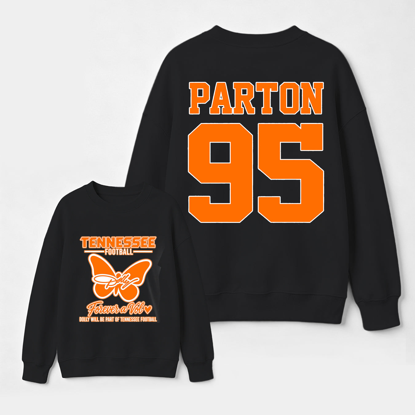Dolly Parton Tennessee 95 Country Music Football Sweatshirt