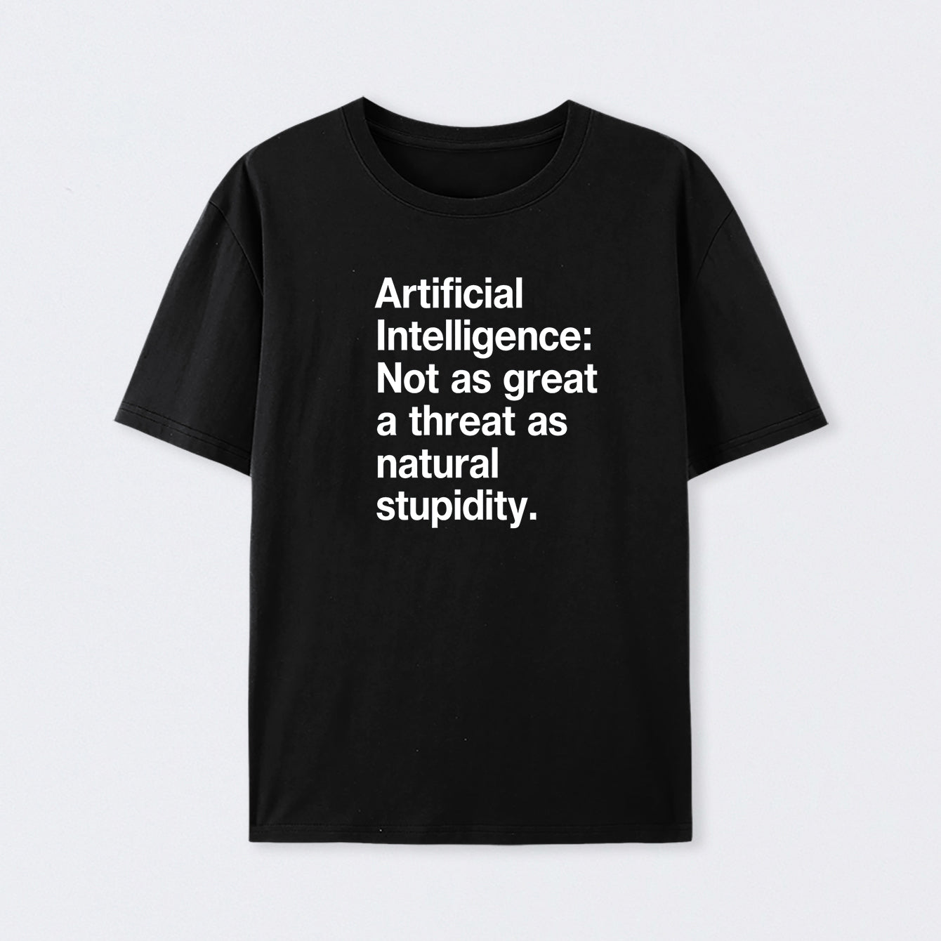 Black Artificial Intelligence T-Shirt