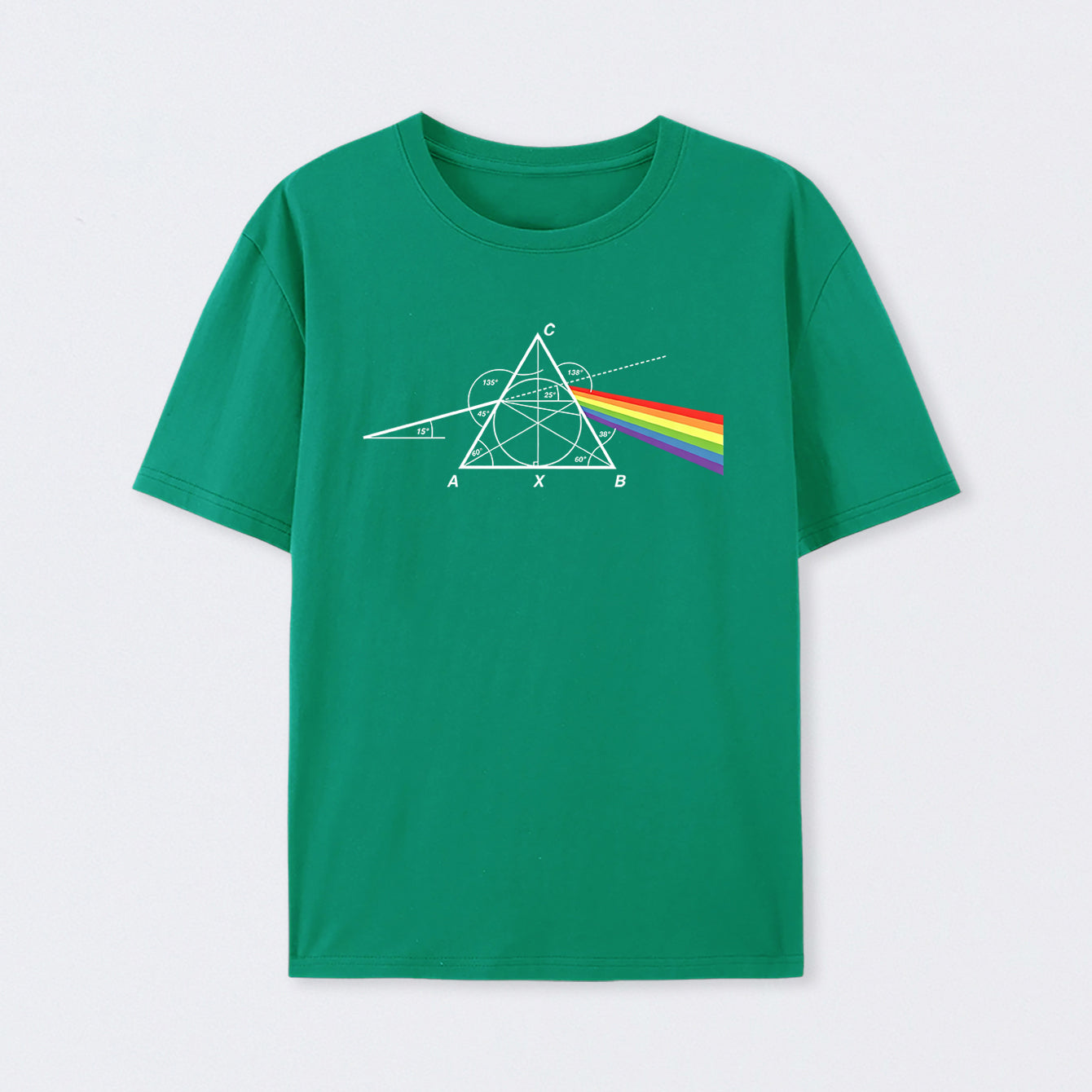 Green Optical Deconstruction T-Shirt