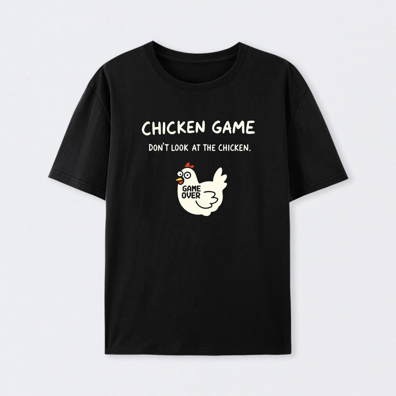 Black Chicken Game T-Shirt