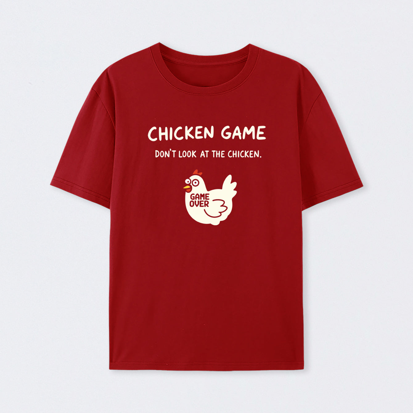 Red Chicken Game T-Shirt