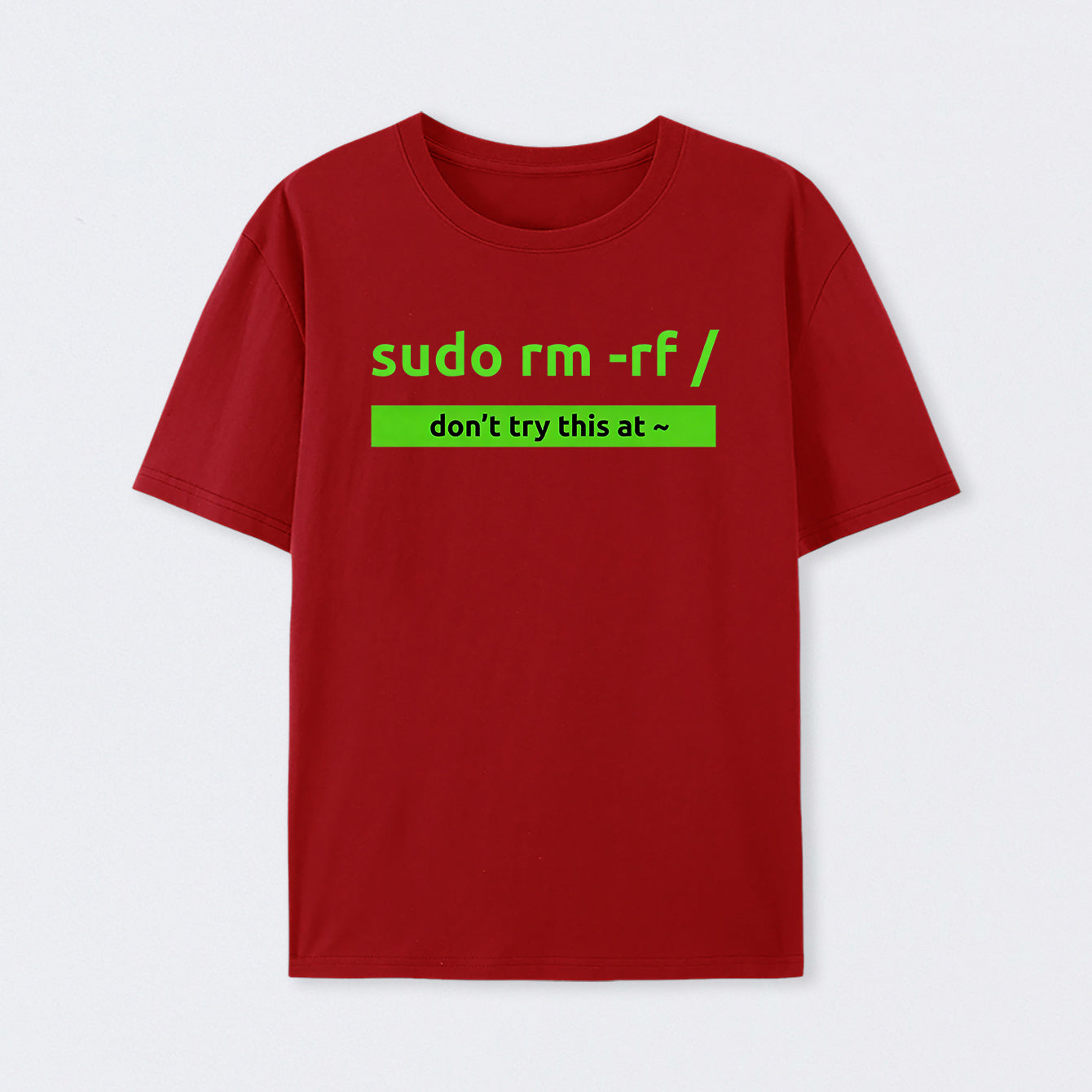 Red Sudo Linux Programming Command T-Shirt