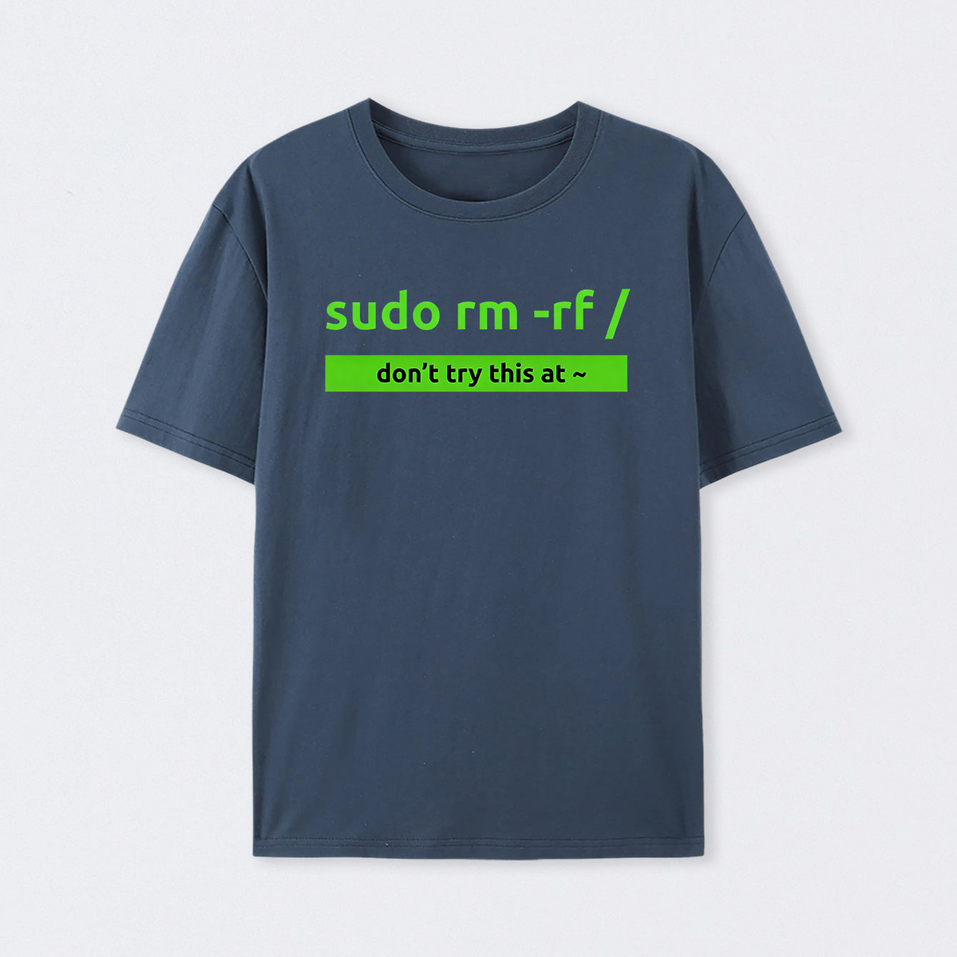 Navy Sudo Linux Programming Command T-Shirt