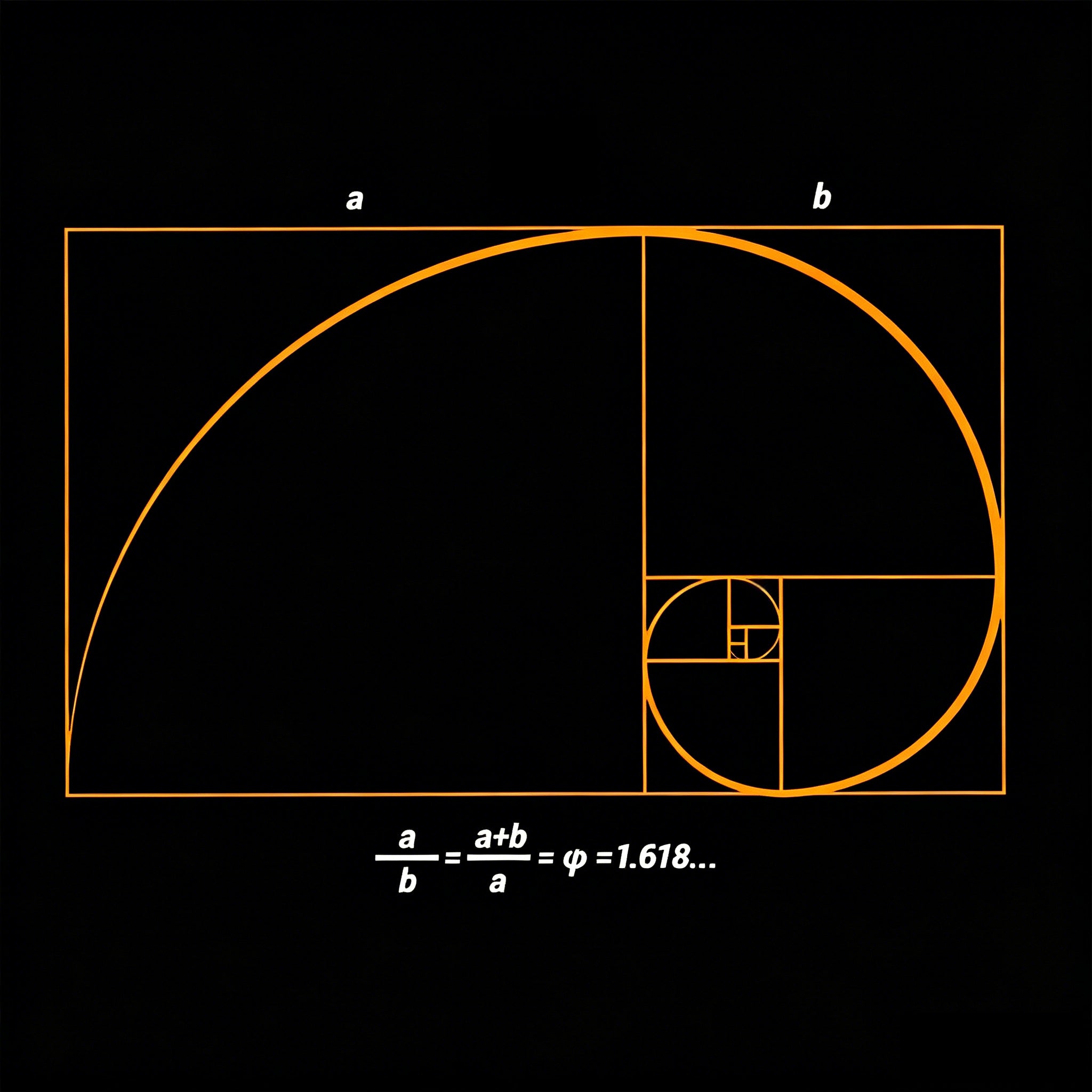 Fibonacci Math Art Science Engineer Cotton Unisex T-Shirt