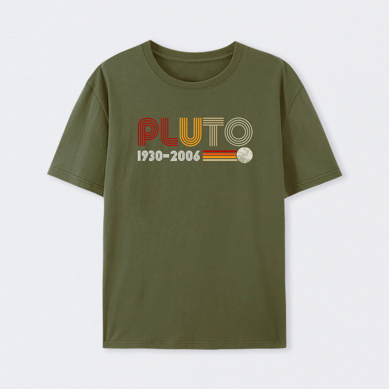Army Green PLUTO T-Shirt