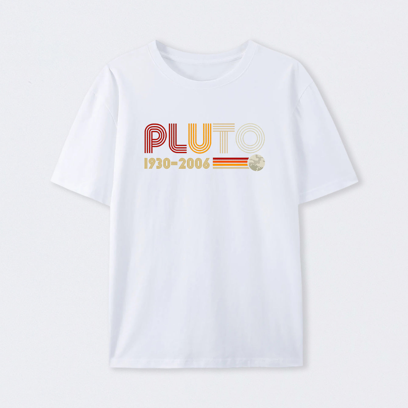 White PLUTO T-Shirt