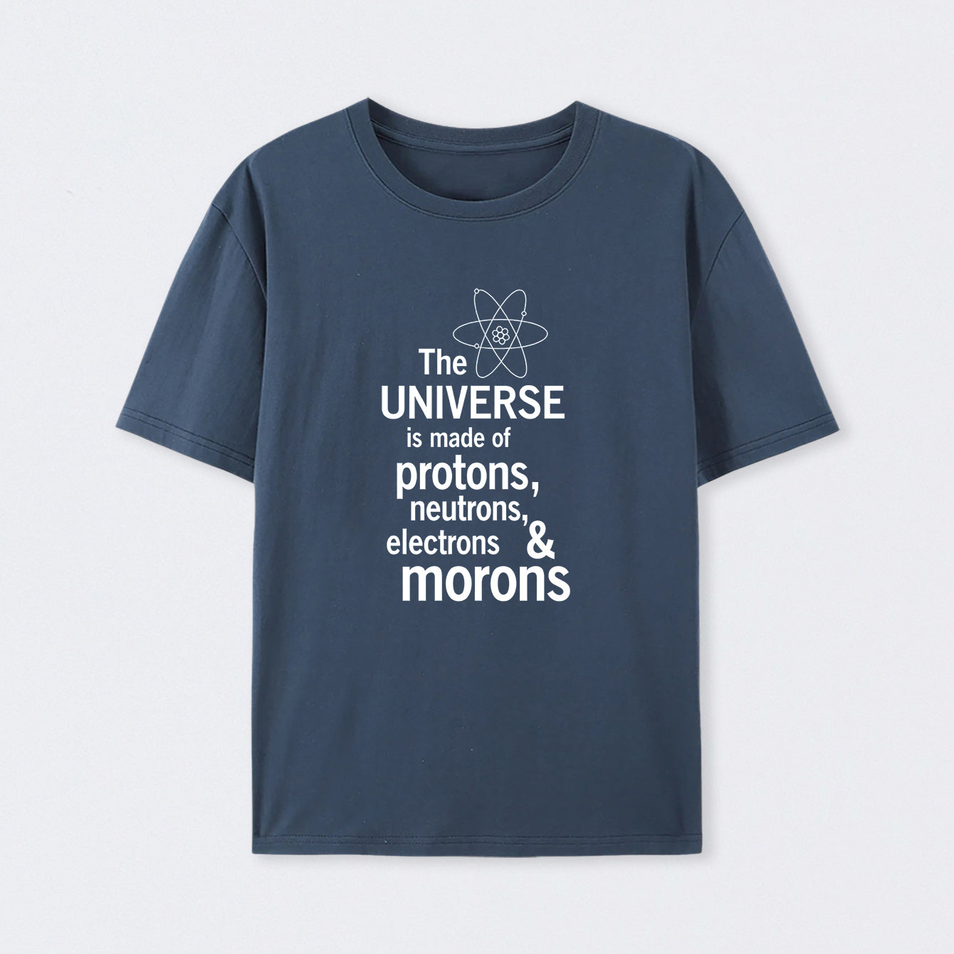 Navy The composition of the universe Science T-Shirt