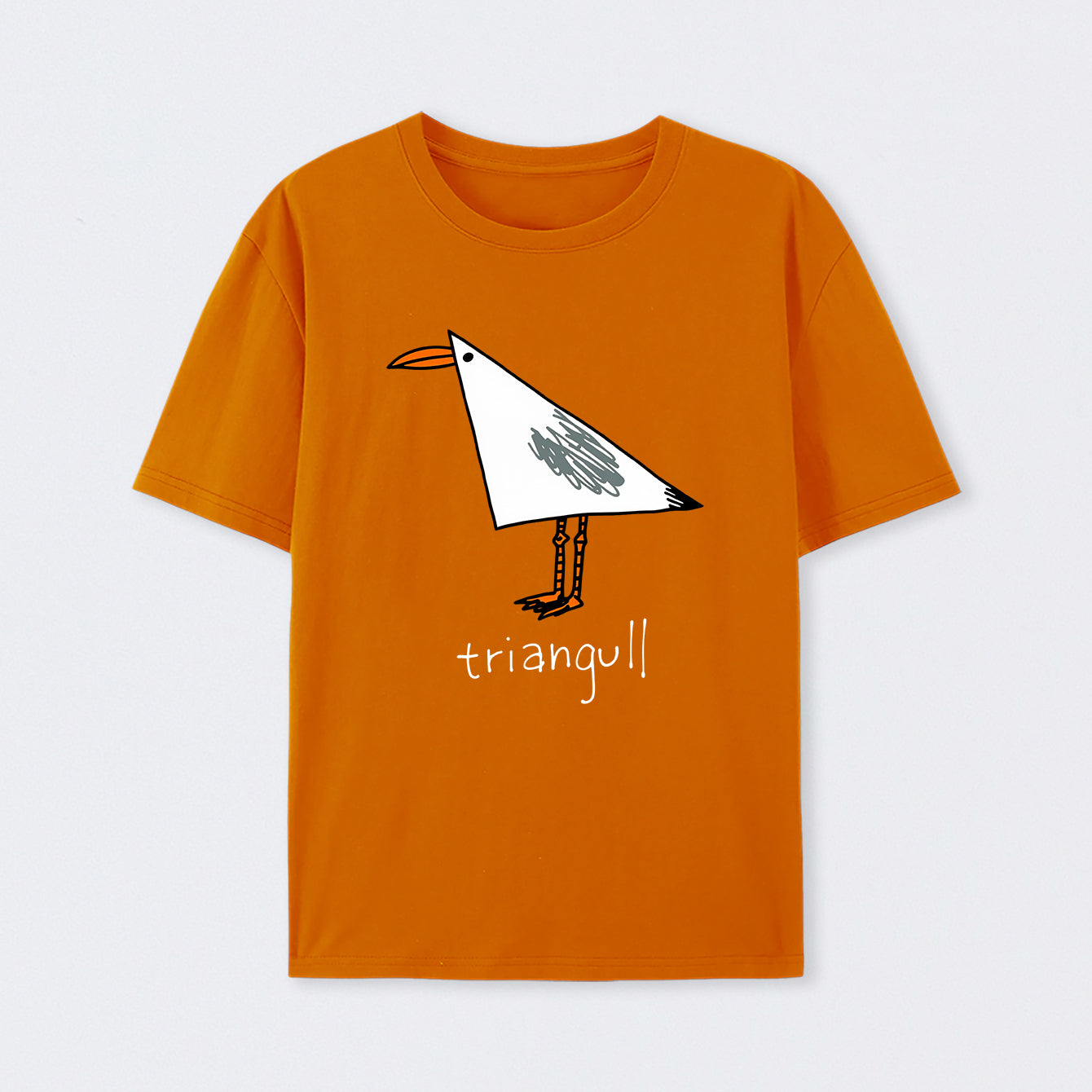 Orange Triangull T-Shirt