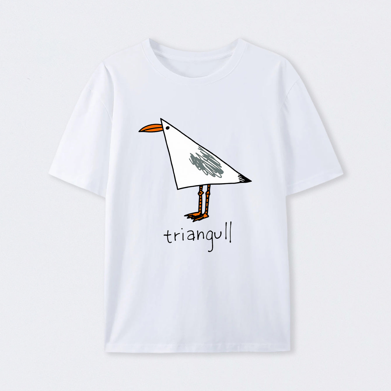 White Triangull T-Shirt