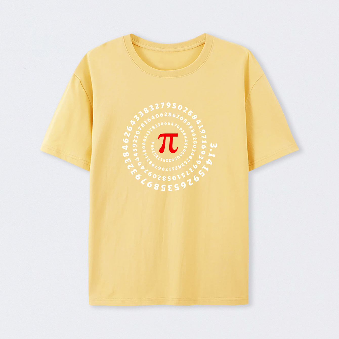 Yellow Pi Science Number Sequence Classic T-Shirt