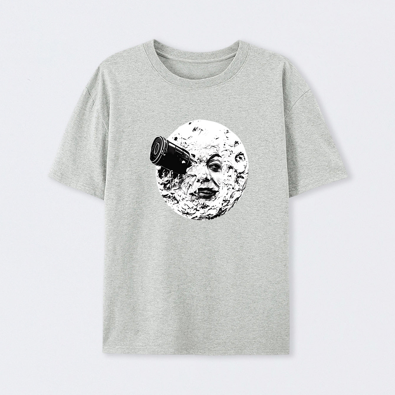 Grey Le Voyage Dans La Lune T-Shirt