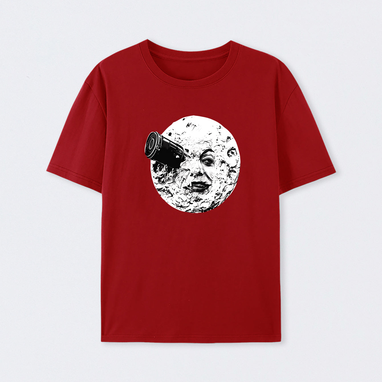 Red Le Voyage Dans La Lune T-Shirt