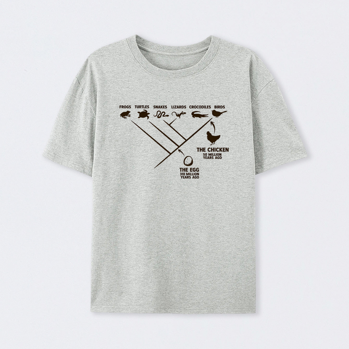 Grey The Chicken And The Egg T-Shirt