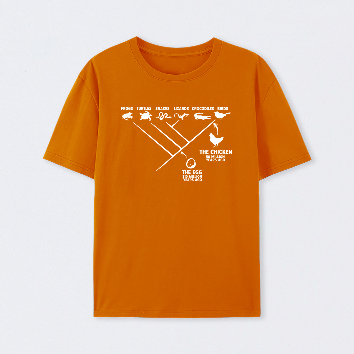 Orange The Chicken And The Egg T-Shirt