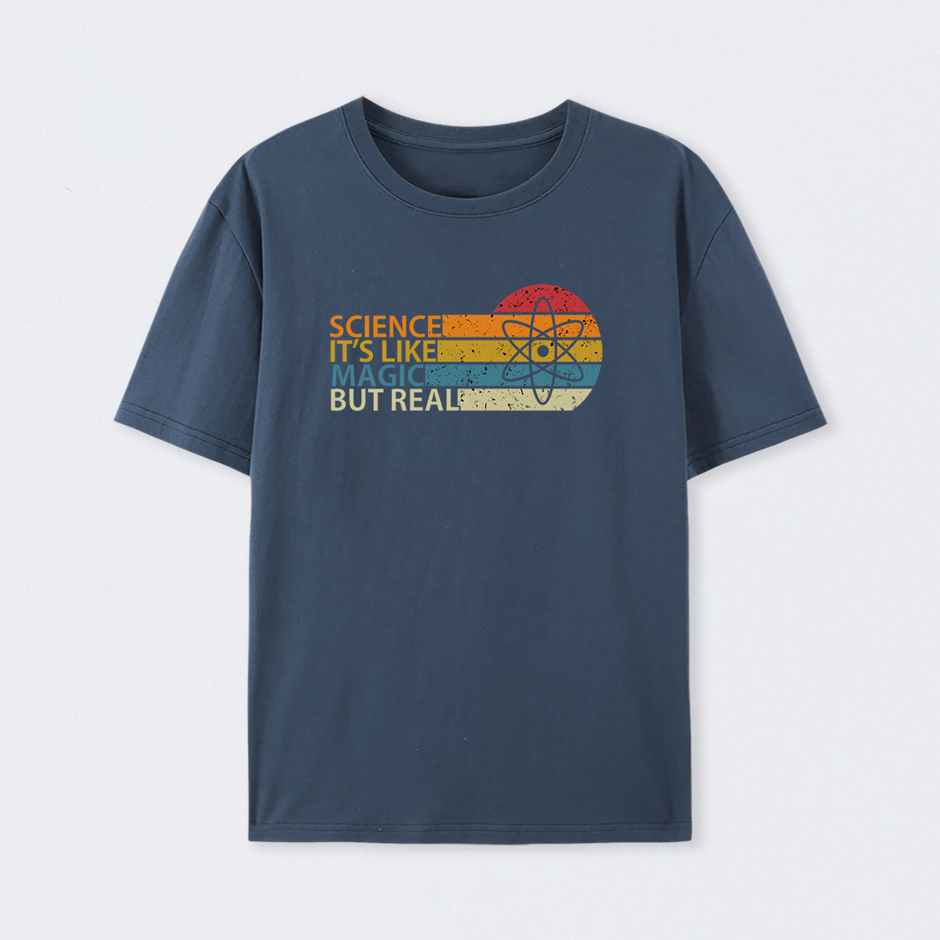 Navy Science It's Like Magic But Real Science T-Shirt