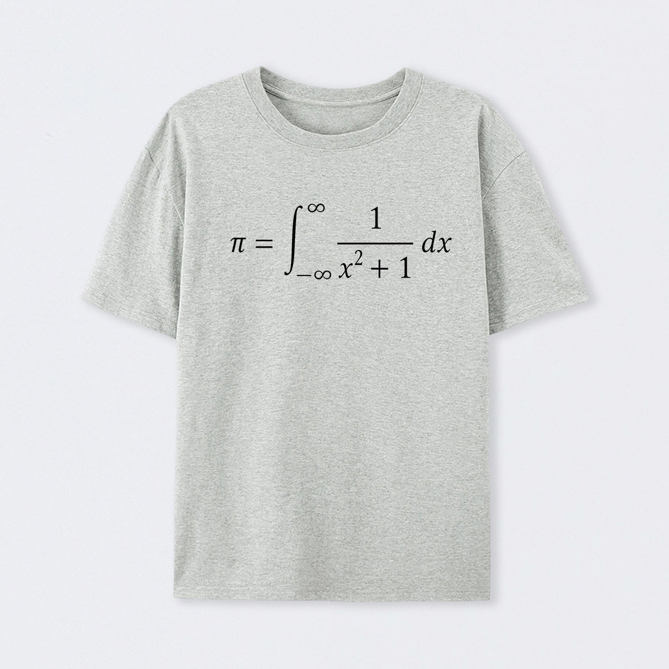 Grey The Constant Number Pi T-shirt