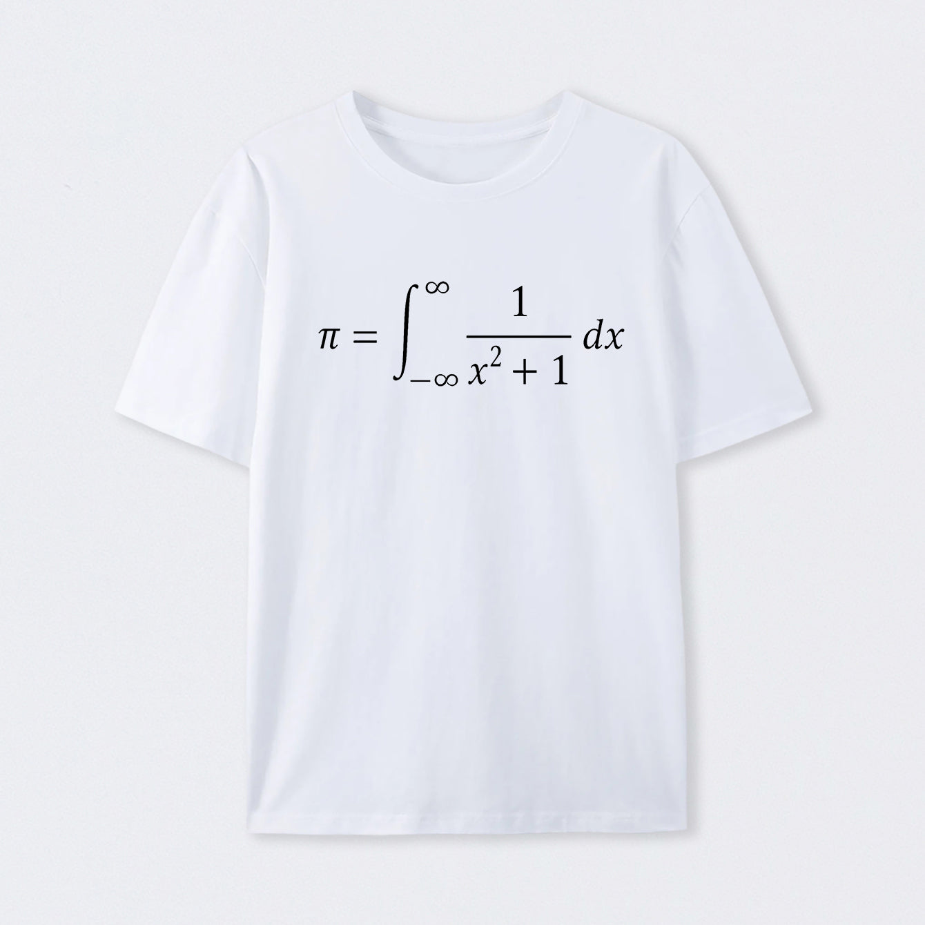 White The Constant Number Pi T-shirt