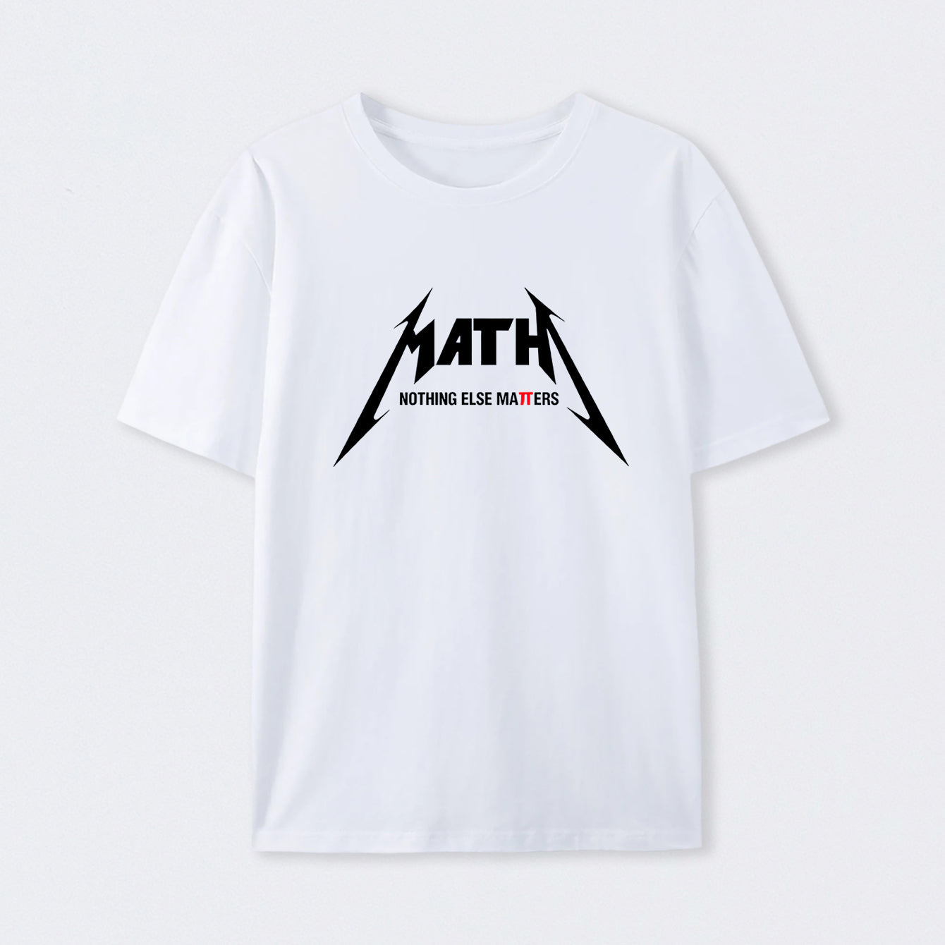 White Math T-Shirt