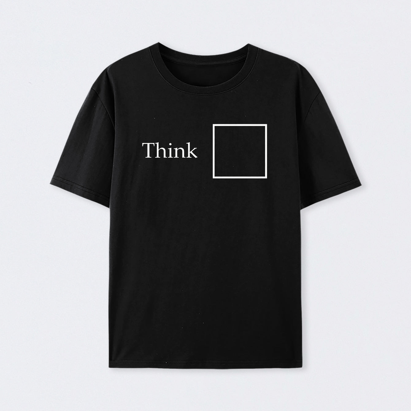 Black Think Outside the Box T-Shirt