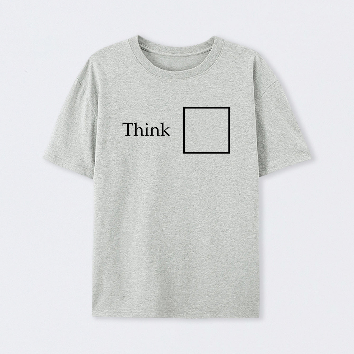 Grey Think Outside the Box T-Shirt