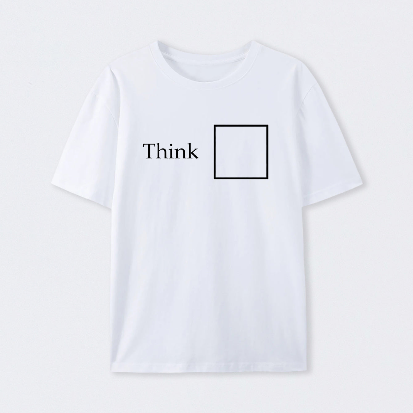 White Think Outside the Box T-Shirt
