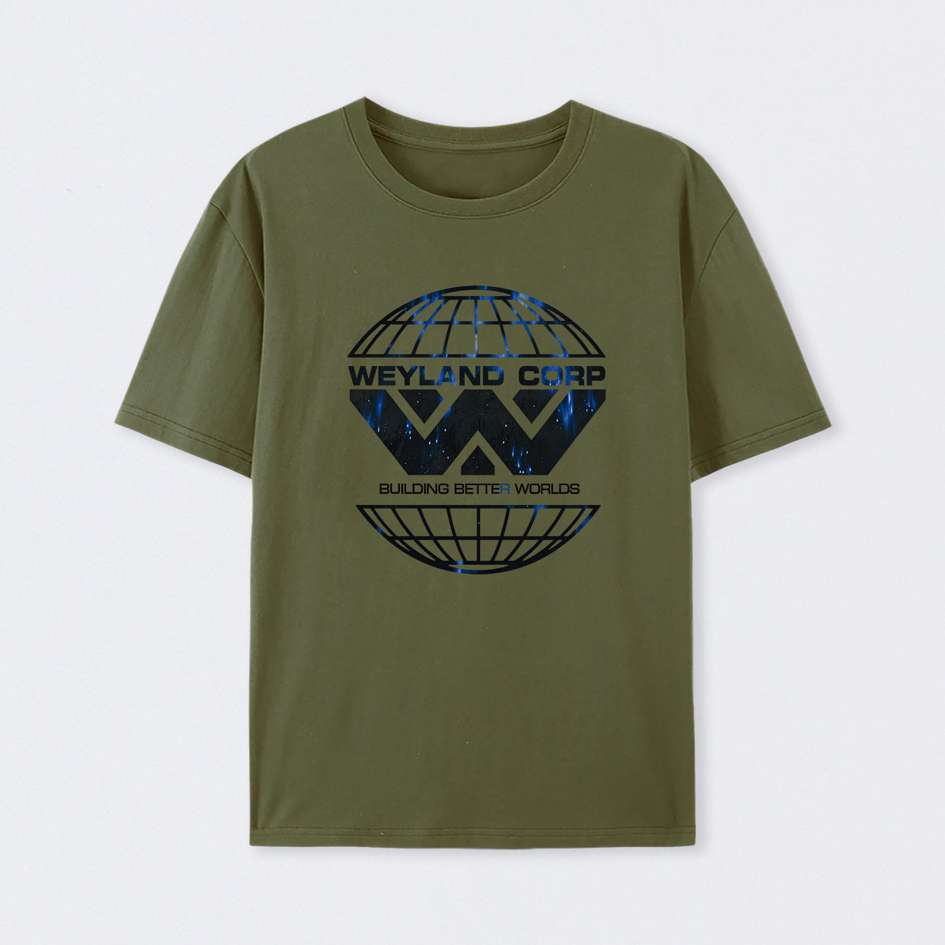 Weyland Corp Scifi Horror Cotton Unisex T-Shirt