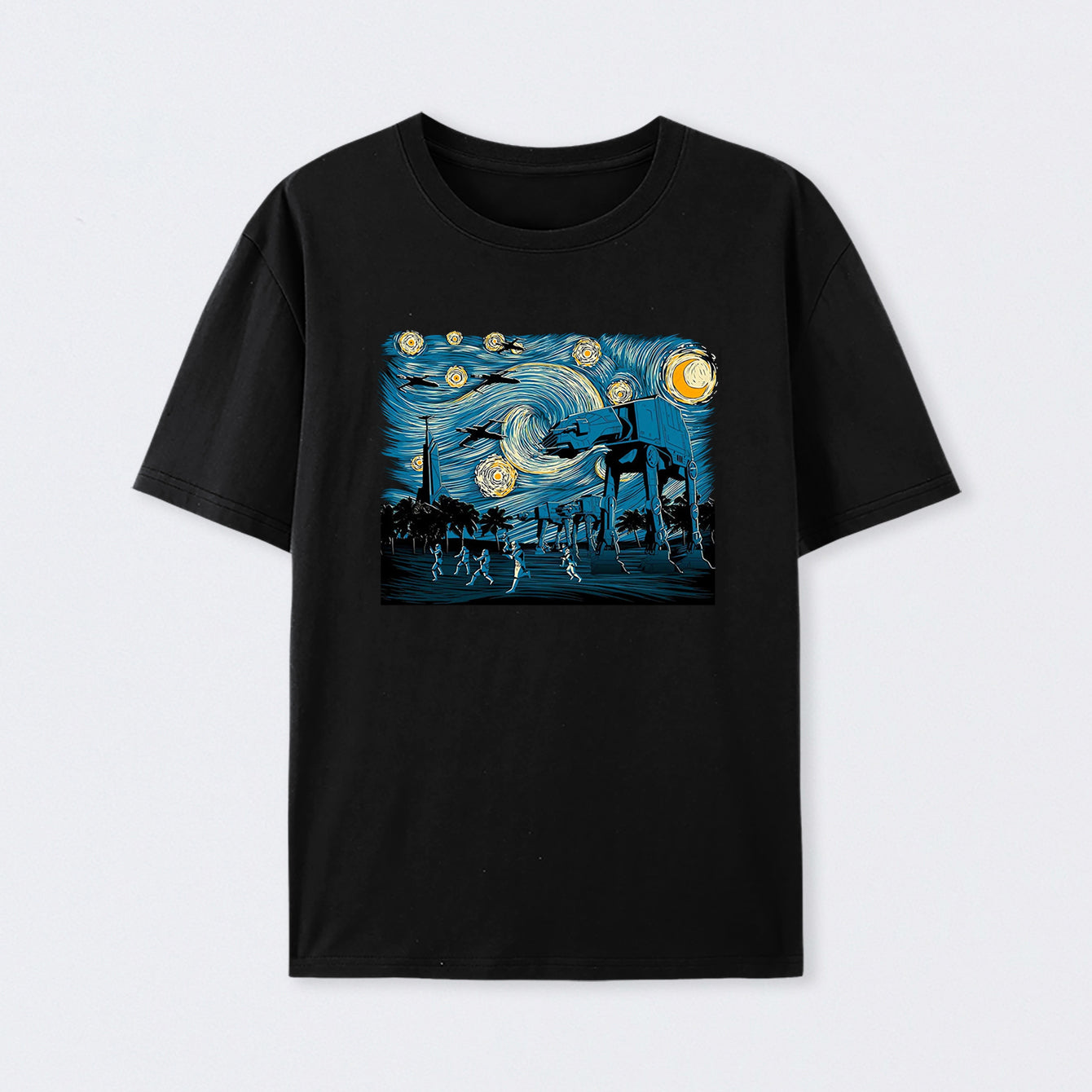Starry Scarif Cotton Unisex T-Shirt