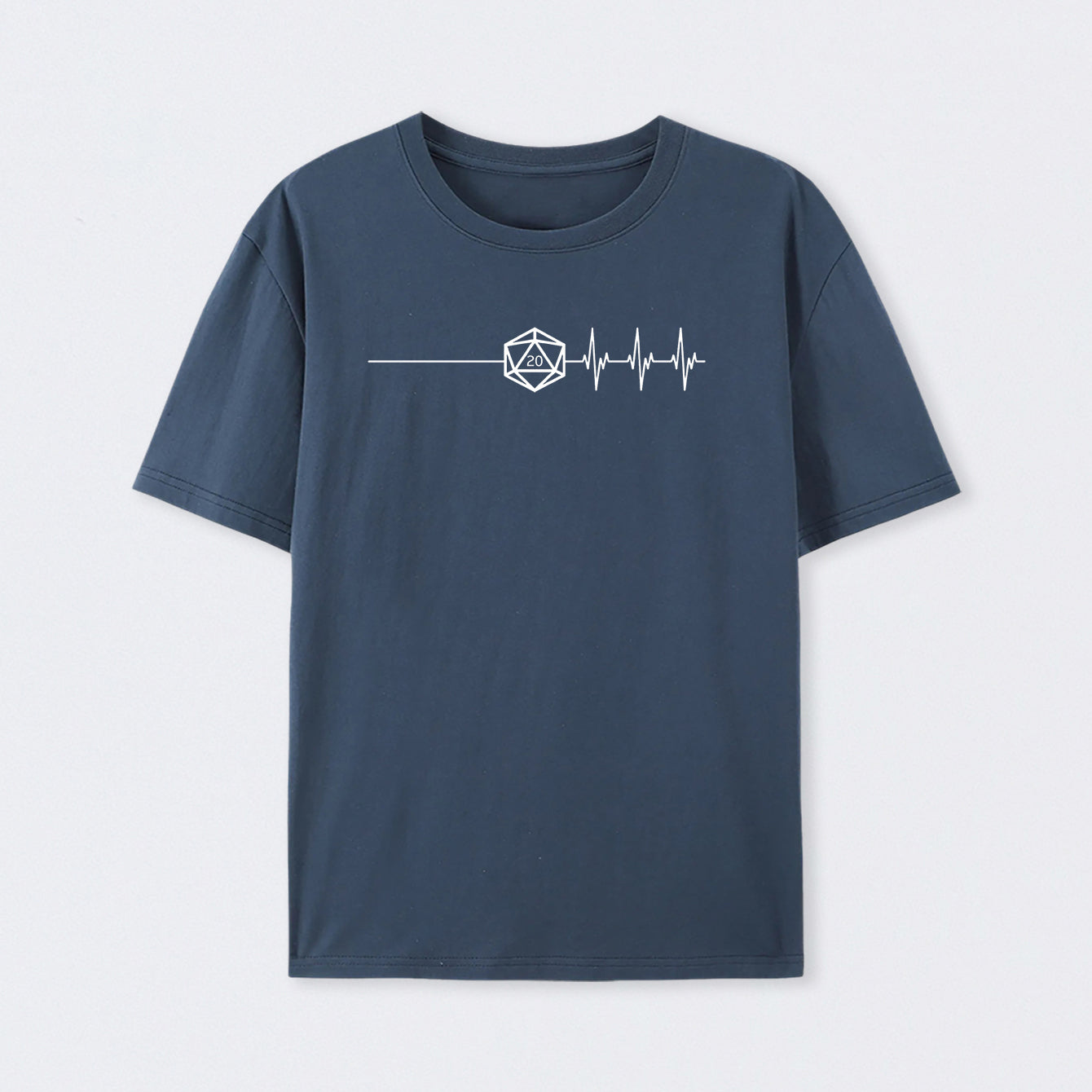 Death Save Critical Success Nat20 D20 Cotton Unisex T-Shirt