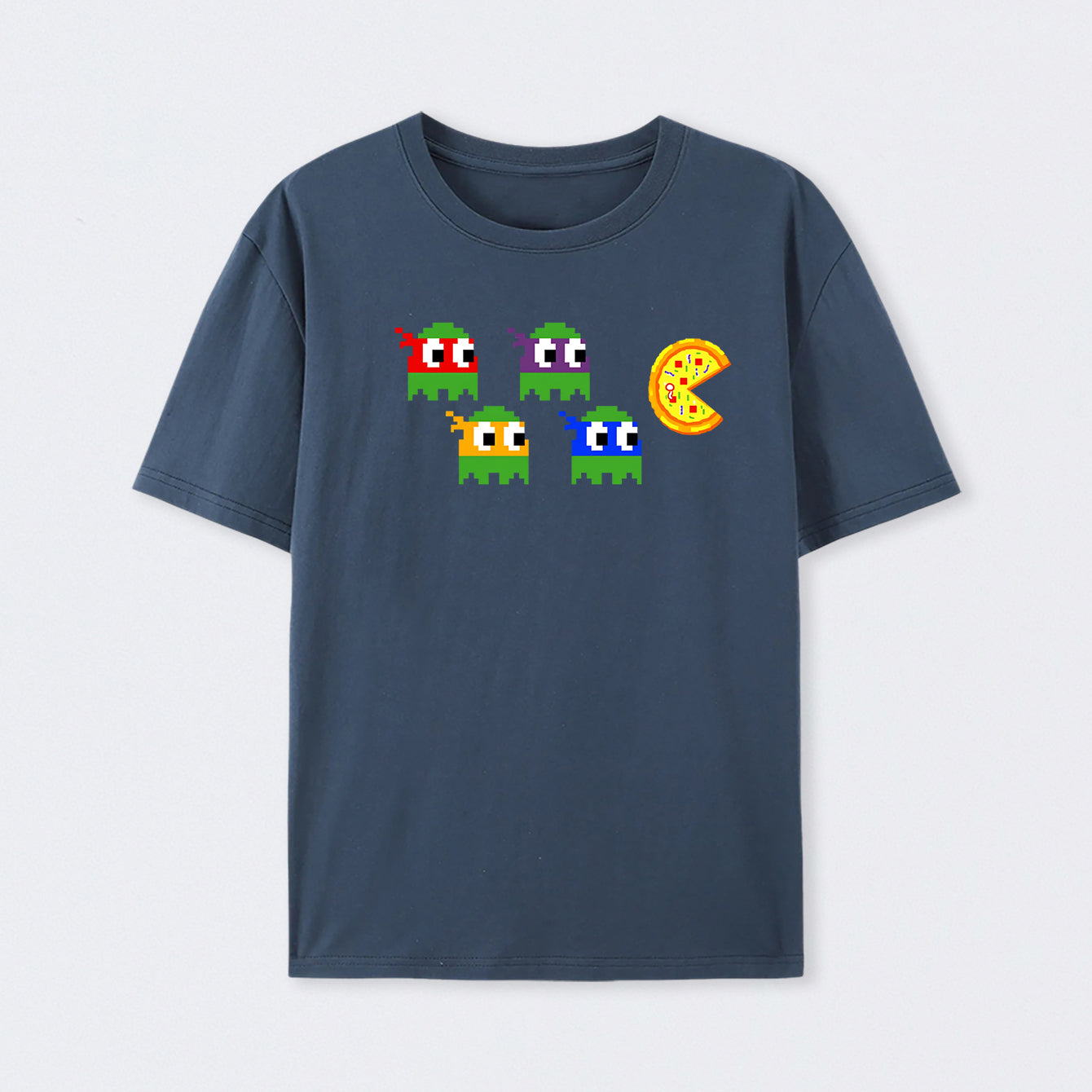Pac Turtles Geek Cotton Unisex T-Shirt