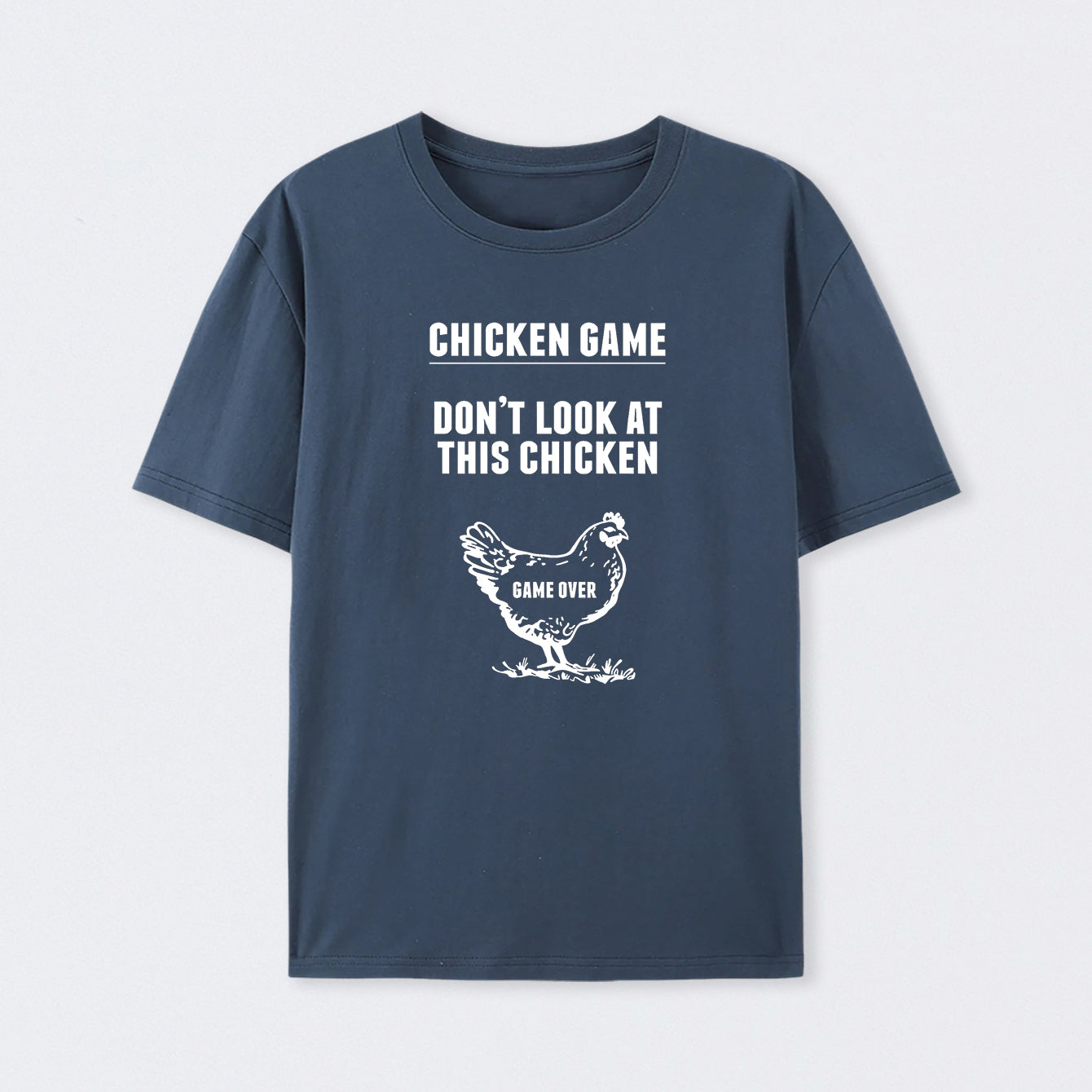Chicken Game Geek Cotton Unisex T-Shirt