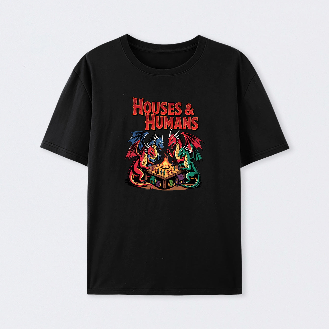 Houses Humans Geek Cotton Unisex T-Shirt