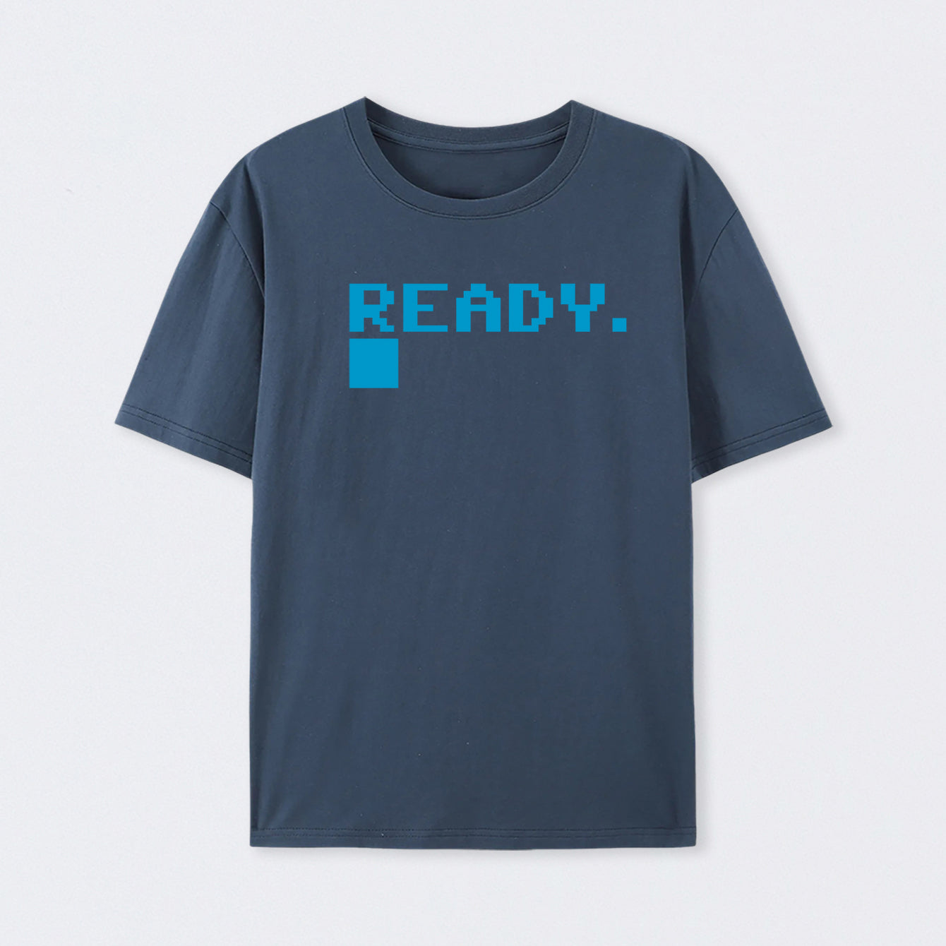 Commodore C64 Ready Geek Cotton Unisex T-Shirt