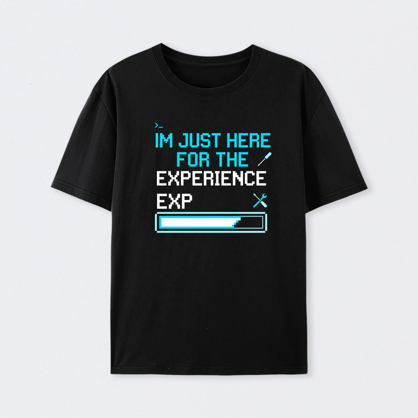 Leveling Up IRL Geek Cotton Unisex T-Shirt