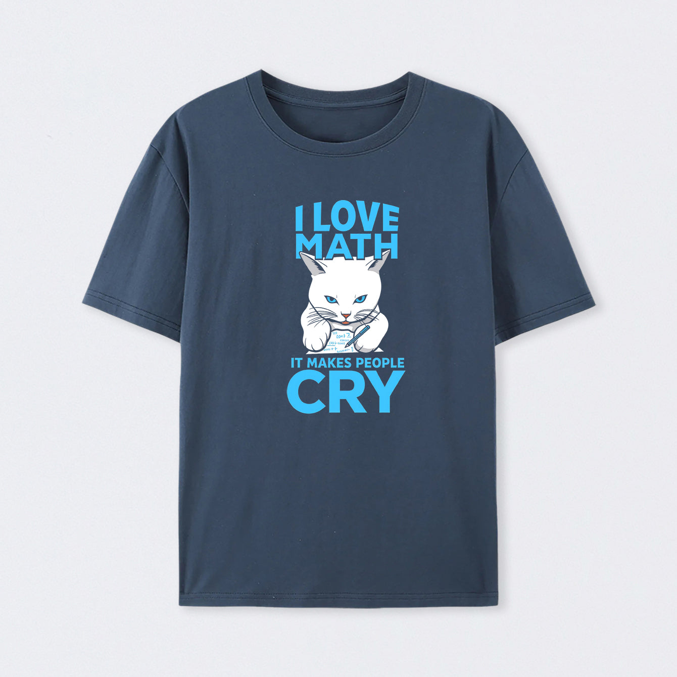 Funny Mathematics Cat Math Mathematician T-Shirt