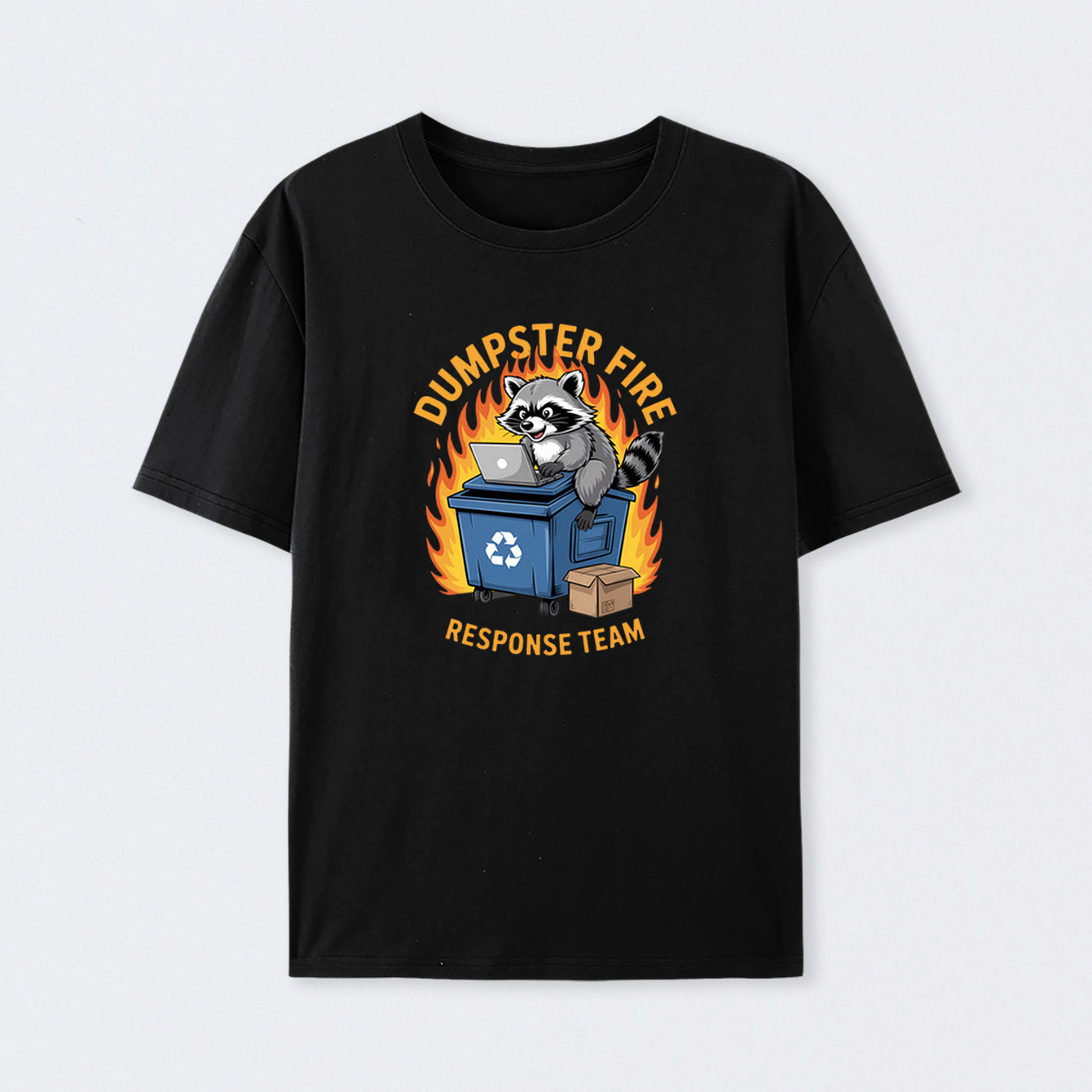 Dumpster Fire Response Team Leader Work T-Shirt