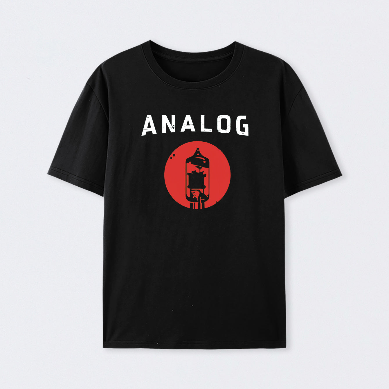 Vacuum Tube Analog Distressed T-Shirt