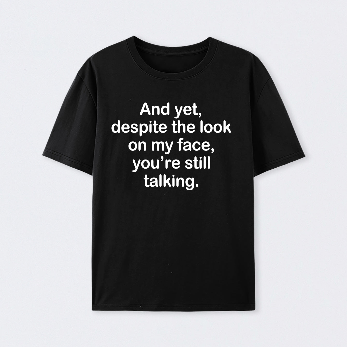 Funny Words Cotton T-Shirt