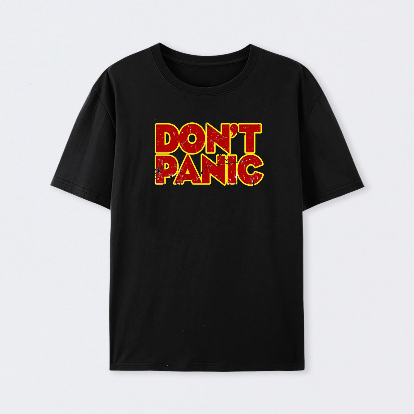 Don't Panic Cotton T-Shirt