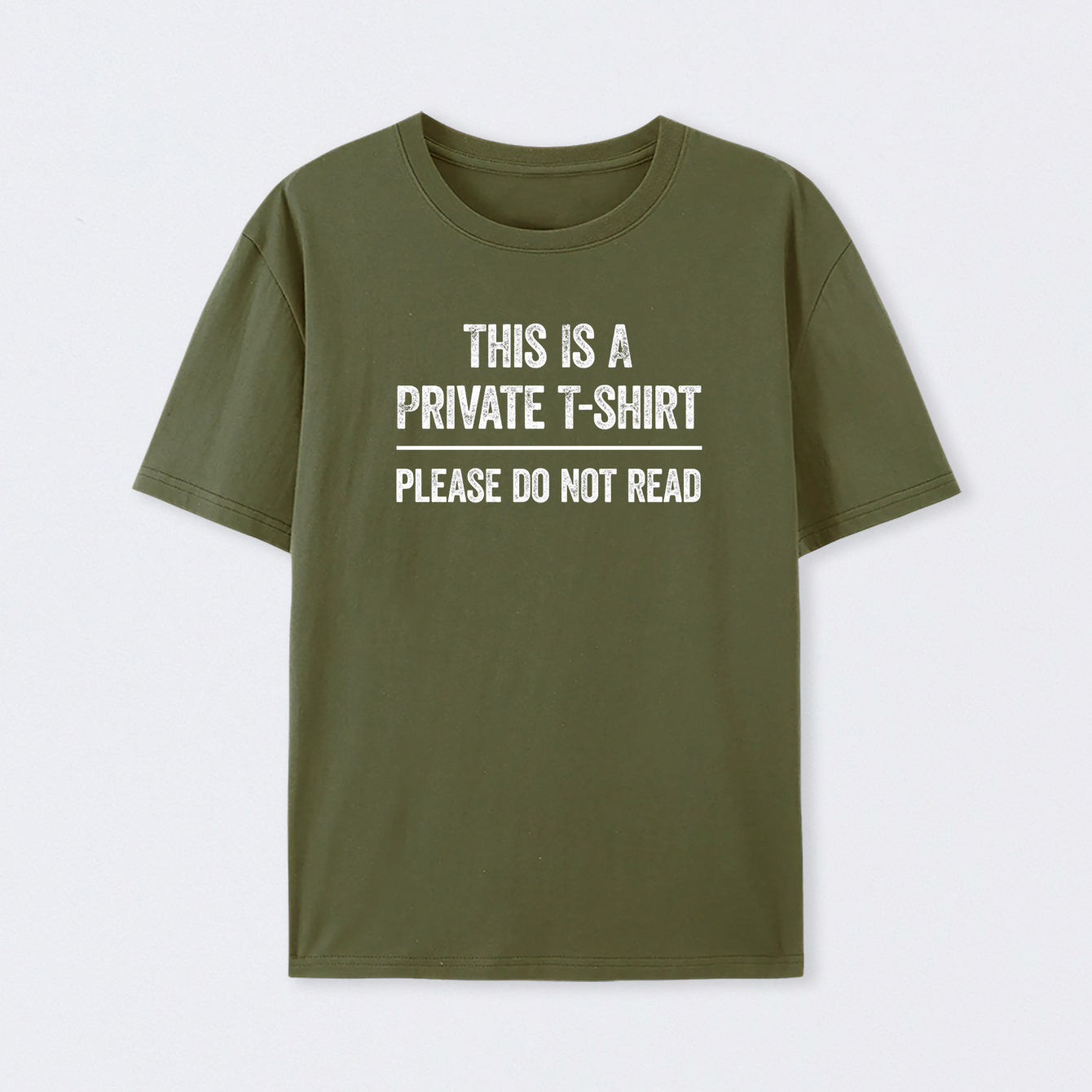 This Is A Private Please Do Not Read Cotton T-Shirt